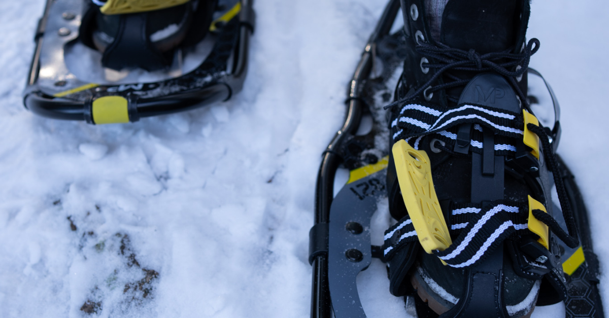 snowshoeing at the franklin club