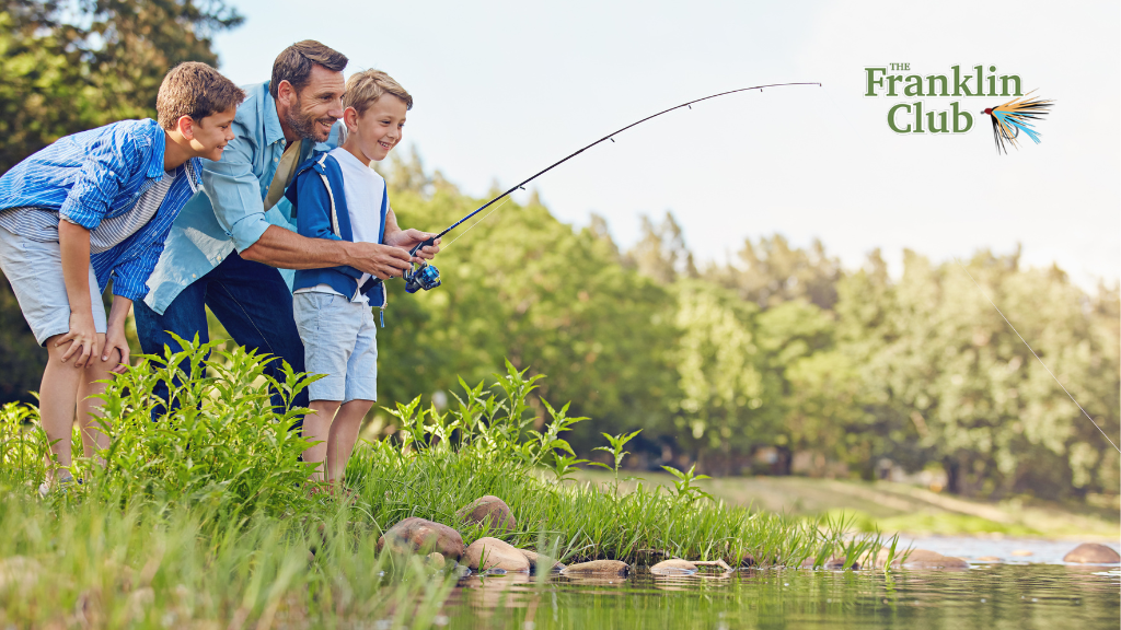 Family Fishing at The Franklin Club
