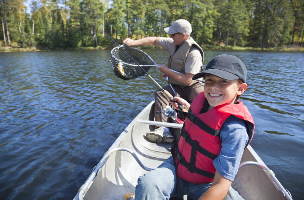 Family Fishing at The Franklin Club